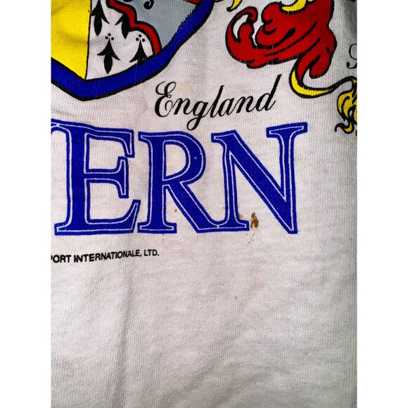 Vintage Single Stitch Bishops Tavern T-Shirt Lancaster England USA LG Tharshed - Picture 4 of 13